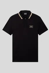 EA7 polo premium label uomo nero