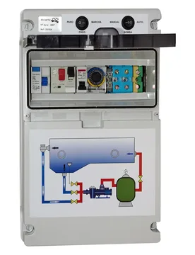 W 1.5-2hp Three-phase + Ground Fuse Box Grey One Size unisex - Productos Qp - FashionsVida