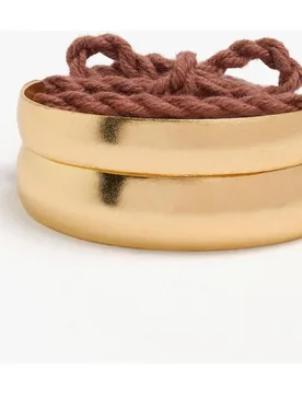 Pack de pulseras rígidas con abalorio decorativo de cordón - Parfois - FashionsVida