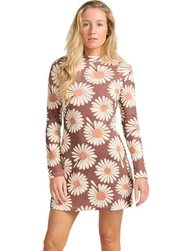 Minivestido de punto de mujer Everleigh Mock - Billabong - FashionsVida