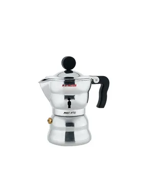 Macchina per espresso Moka- - Alluminio / 3 tazze argento - Alessi - FashionsVida