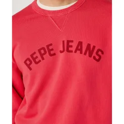 Sudadera de hombre con cuello redondo con logo