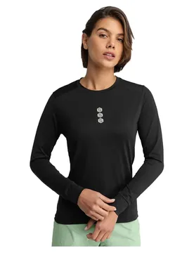 Maglietta A Maniche Lunghe Alder Black