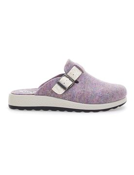 Pantofole Lilla In Panno Made In Italy 5168 40