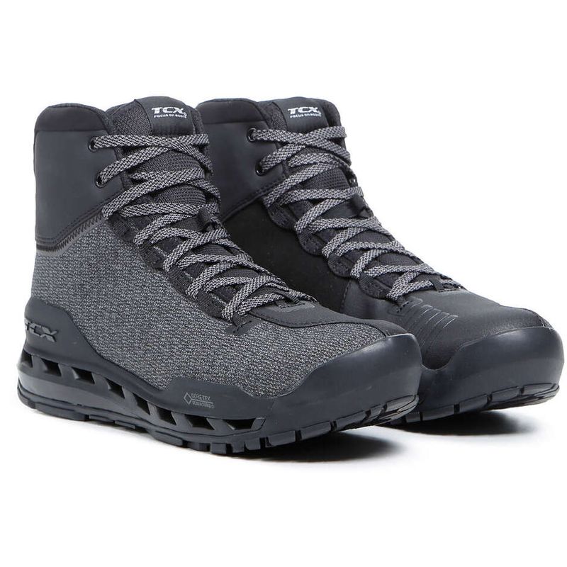 Scarpe Moto in GoreTex 7156g CLIMATREK SURROUND GTX Nero taglia 45