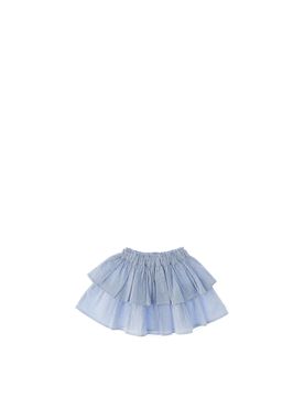 Gonna a balze AZZURRO CHIARO 5A