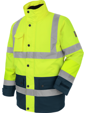 WÜRTH MODYF Parka de travail LUMEN 4 en 1 Jaune Jaune XXL