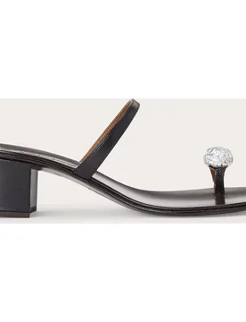 Sandalias de tacón de piel - giuseppe zanotti - FashionsVida