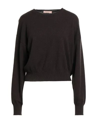 Pullover Damen Dunkelbraun XXL Damen - TWINSET - FashionsVida