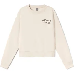 Script sudadera mujer Blanco (M)