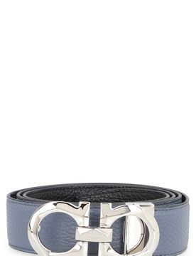 Reversible and Adjustable Gancini Belt - Men