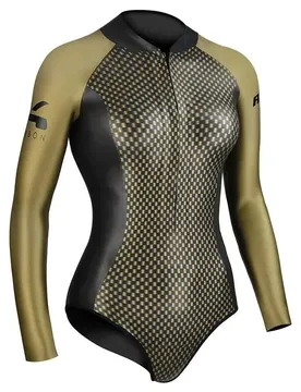 C Freediving Muta Shorty Da Donna A Maniche Lunghe Aurea 2 Mm