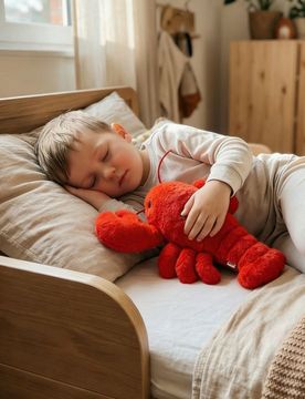 Cuscino a forma di aragosta - rosso