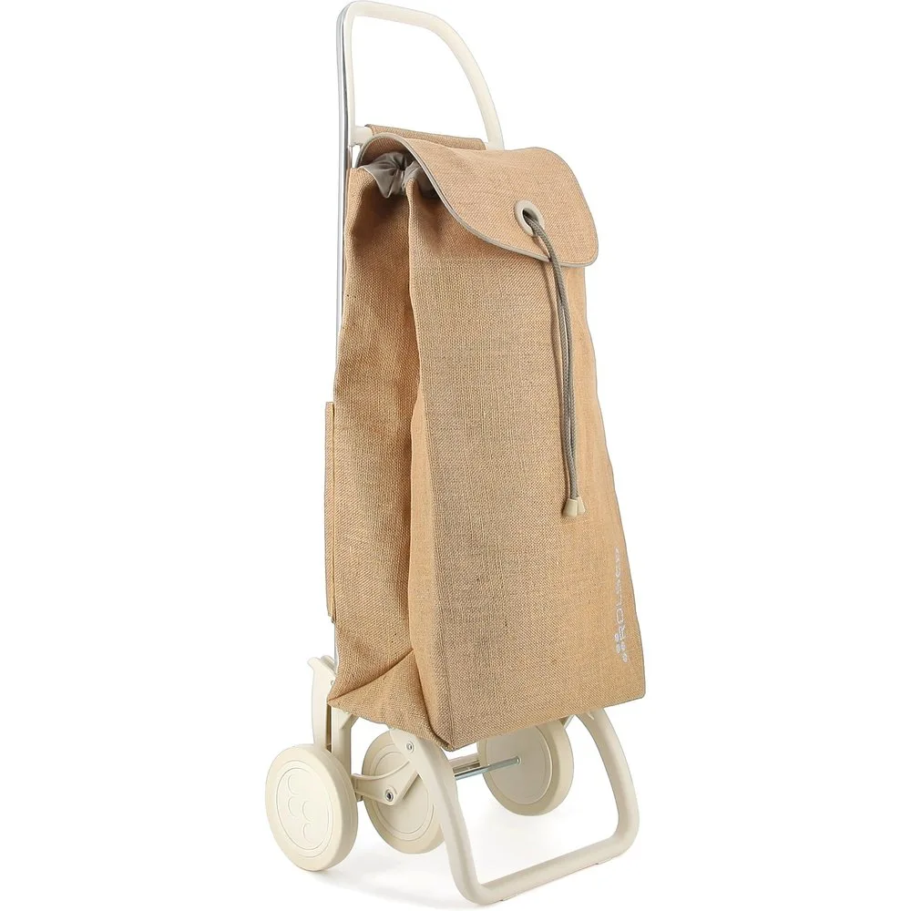 Carro I-Max Yute Off White 4 Ruedas - Rolser - FashionsVida