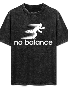 No Balance Funny Running Motivation Success T-Shirt Work Casual Loose Fit T-Shirt - Aliexpress - FashionsVida