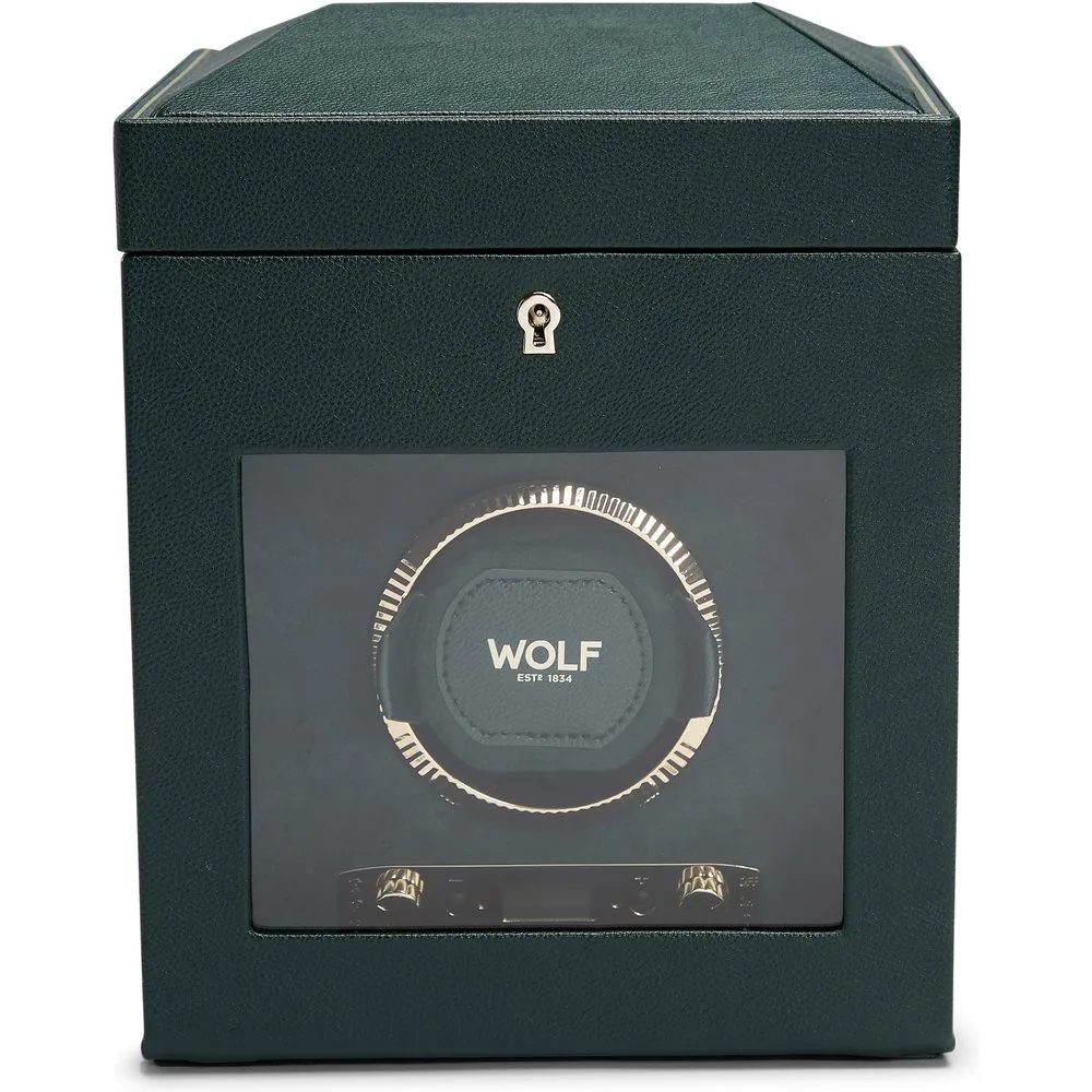 Relojero British racing en color para solo uno reloj con espacio adicional - Wolf - FashionsVida