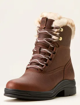 Damen Stiefeletten HARPER Sherpa H²O dark brown 38 - Ariat - FashionsVida
