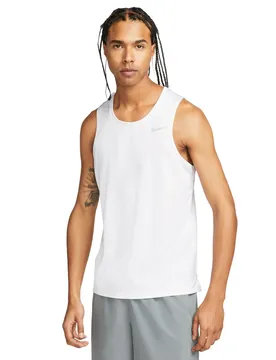Tanktop Dri-FIT Miler - Blanc - male - Size: L