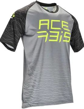 Maglia Moto Mtb Modello FLEX HALO Grigio Giallo taglia L - Acerbis - FashionsVida