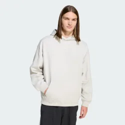FELPA CON CAPPUCCIO PREMIUM ESSENTIALS M Chalk Pearl