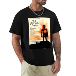 The Wicker Man UK Release Poster T-Shirt Dry Fit Athletic Short Sleeve Shirt