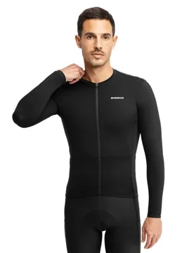 Maglia A Maniche Lunghe Gm6 Rideout Black - Siroko - FashionsVida