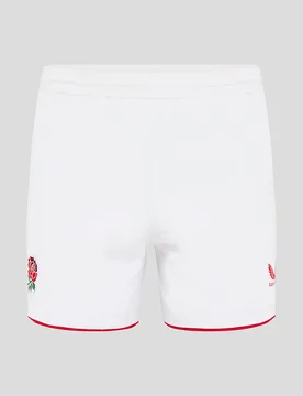 Men’s England Rugby 25/26 Home Shorts – Brilliant White BRILLIANT WHITE/LIPSTICK RED 4XL male - Castore - FashionsVida