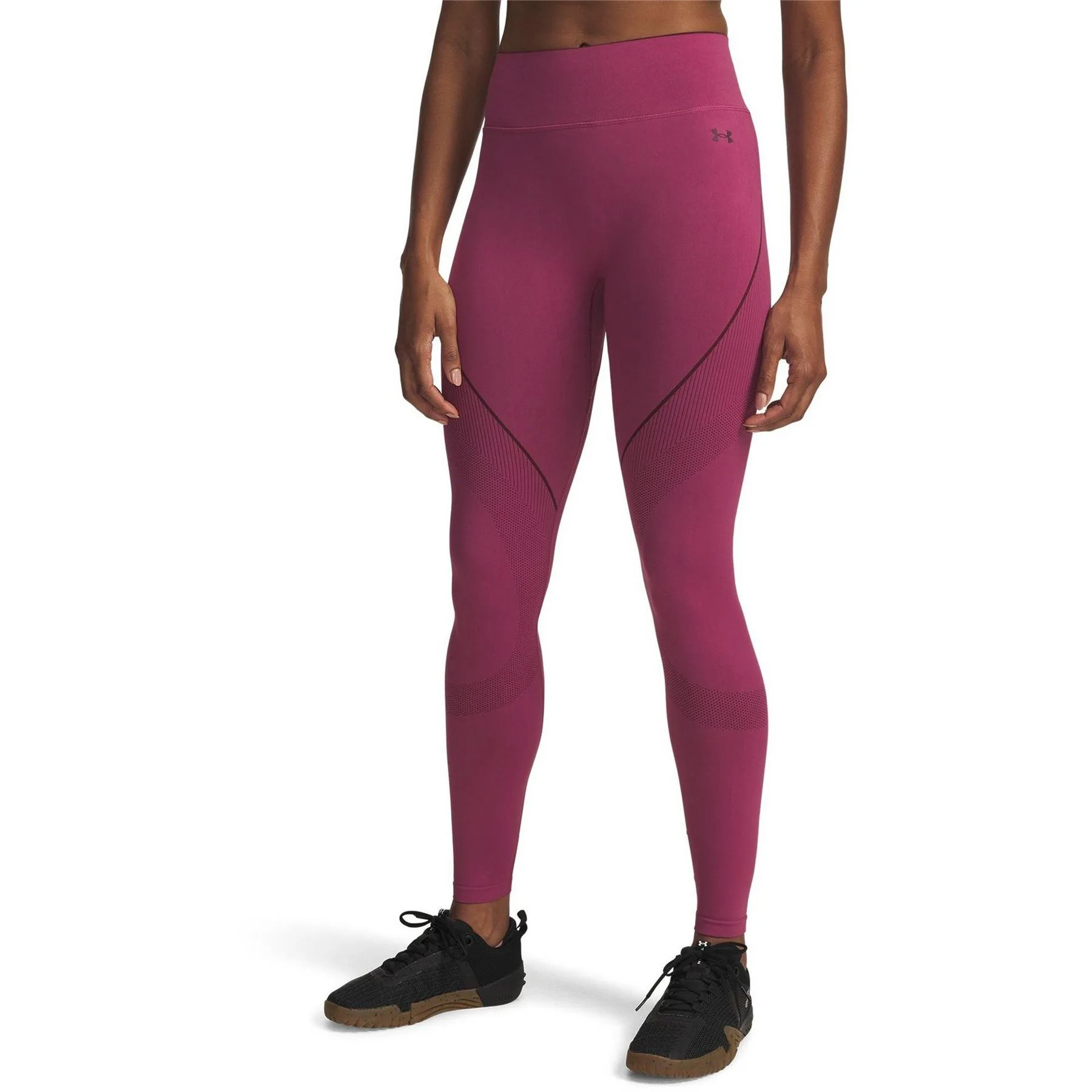 Womens Vanish Seamless L In Pink - Size 14 Uk - Under armour - FashionsVida