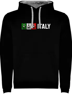Sweat à Capuche Italy Two-colour