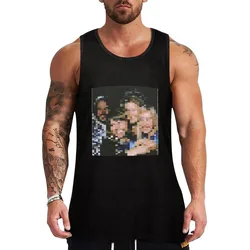 Pixel Band Tank Top Cool Dry Tank Top Lightweight Summer Sleeveless Top
