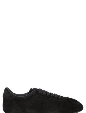 Leather Sneaker - Dark Leather Minimal Design