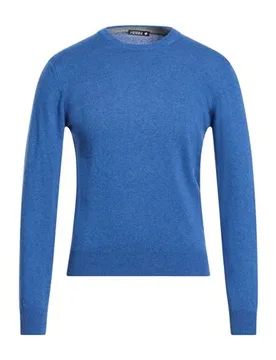 Pullover Herren Taubenblau M,S Herren - Andrea Fenzi - FashionsVida
