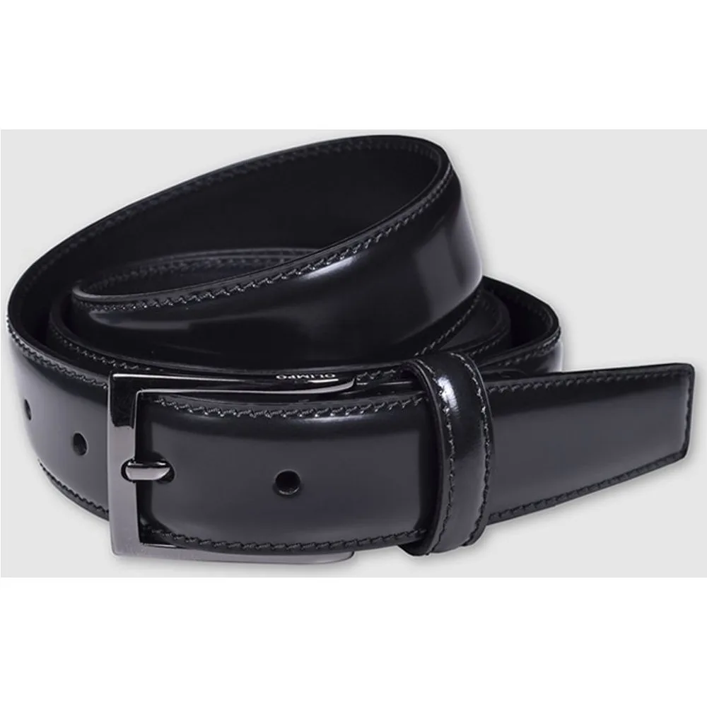 Cinturón de hombre en piel liso . Hecho en España - Olimpo - FashionsVida