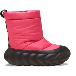 Mens Overpuff Yeti Boots Flats In Dragon Fruit - Pink - Size Uk 6