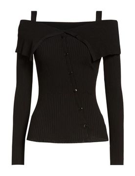 Pullover Mujer Negro XS Mujer