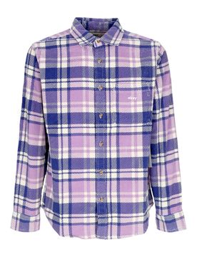 Camicia Manica Lunga Uomo Benny Cord Woven L/s Purple Rose Multi