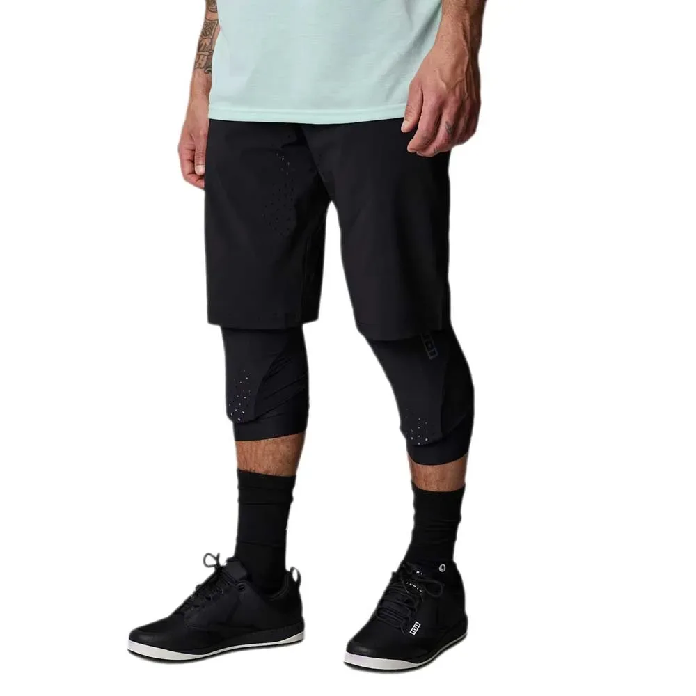 Pantaloni Corti ic Lt Chamois Black - Ion - FashionsVida