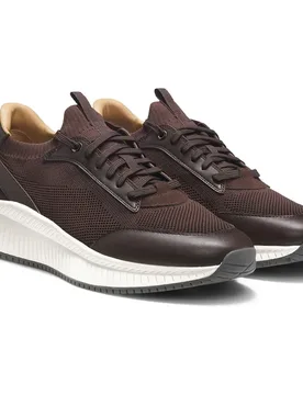 Baskets Ttnm Evo 10263095 Dark Brown EU 43 - BOSS - FashionsVida