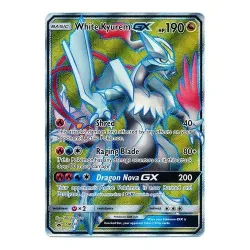 Pokemon Sun & Moon Promo SM141 White Kyurem GX (Full Art)