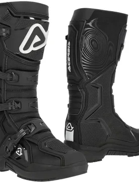 Stivale da Motocross Enduro ARTIGLIO Nero Bianco taglia 43 - Acerbis - FashionsVida