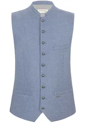 Trachtenweste Devito (hellblau, Gr. 46) von Classics für Herren, Oberteile, 50% Wolle, 25% Viskose, 25% Polyester