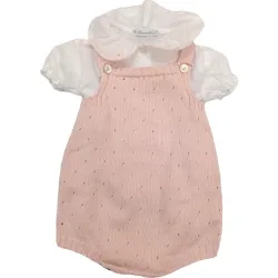 Compl. 2 Pz. In Filo Rosa/bianco 110821