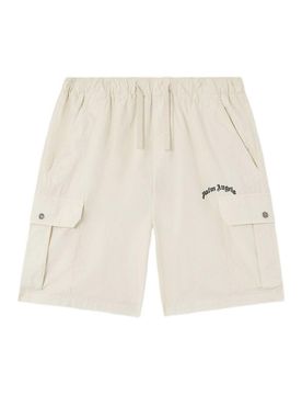 Palm Angels Bermuda Cargo Con Logo