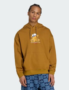 Felpa con cappuccio Wabash Loose XS Bronze Strata