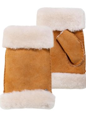 Mitaines cuir chaud Caramel caramel 7