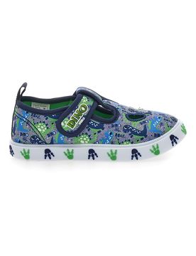 Sandali Blu e Verdi con Velcro DINAUSO S8020127T 27