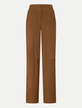 Regular-Fit Lederhose Braun 36