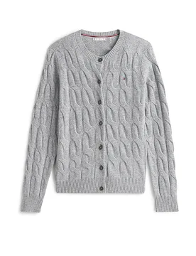 Tommy Hilfiger Cardigan gris S - Tommy hilfiger - FashionsVida