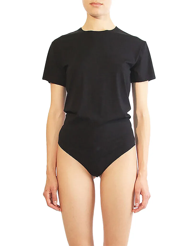 Body AURORA PURE nero nero L - Wolford - FashionsVida