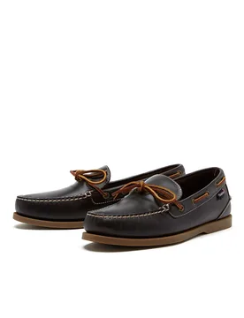 Saunton G2 Slip-On Mens Deck Shoes - - Size: 8 - Chatham - FashionsVida